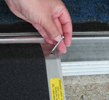 10 in x 32 in Threshold Wheelchair Ramp 600 lb. Weight Capacity, Maximum 3/4``Rise