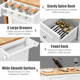 Davidoff Drop-Leaf Kitchen Island