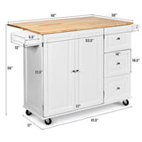 Davidoff Drop-Leaf Kitchen Island