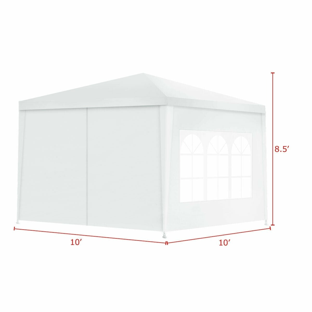 10 x 10 Feet Outdoor Side Walls Canopy Tent *UNASSEMBLED/IN BOX*, reg $229.99