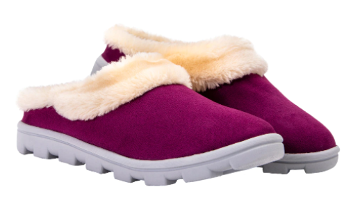 Tony Little-Cheeks Slipper-wine-size 9